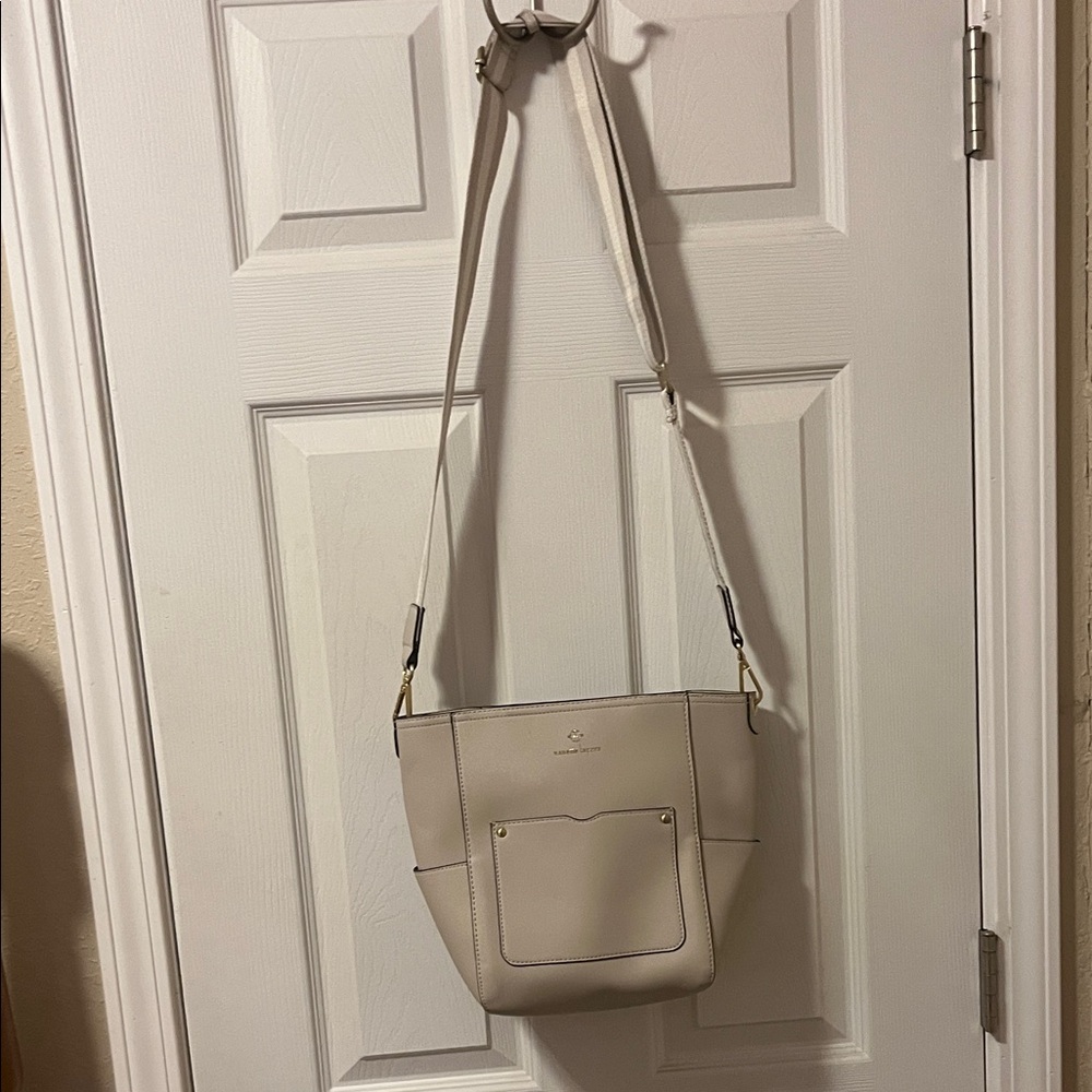 Nanette Lepore Beige Crossbody Bag